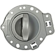 83979 Front, Driver Side Gray Interior Door Handle, Without Door Lock Button, Help Series