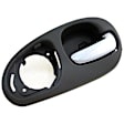 84073 Rear, Passenger Side Textured Black Interior Door Handle, Without Door Lock Button, Help Series