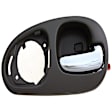 84073 Rear, Passenger Side Textured Black Interior Door Handle, Without Door Lock Button, Help Series