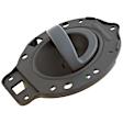 2006 Jeep Commander - Rear, Passenger Side Gray Interior Door Handle, Without Door Lock Button, With Bezel, Help Series