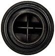 84111 Help Series Oil Filler Cap - Black, Plastic, Direct Fit, Sold Individually