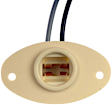 85889 Bulb Socket - License plate light, Direct Fit, Sold Individually