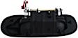 88193 Rear, Driver Side Chrome Lever with Smooth Black Bezel Exterior Door Handle, Without Key Hole, Help Series