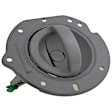 88206 Rear, Driver Side Khaki Interior Door Handle, Without Door Lock Button, Help Series