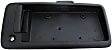 2004 GMC Savana 3500 - Tailgate Handle, Handle With License Plate Frame, Textured Black, Plastic, Help Series