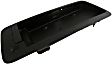 2004 GMC Savana 3500 - Tailgate Handle, Handle With License Plate Frame, Textured Black, Plastic, Help Series