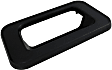 88295 Help Series Tailgate Handle Bezel, Textured Black Plastic