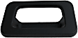 88295 Help Series Tailgate Handle Bezel, Textured Black Plastic