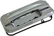88307 Rear, Driver Side Chrome Exterior Door Handle, Without Key Hole, Help Series