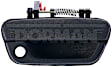 88390 Front, Passenger Side Textured Black Exterior Door Handle, With Key Hole, Help Series