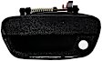88391 Front, Driver Side Textured Black Exterior Door Handle, With Key Hole, Help Series