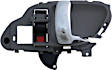 88538 Front Or Rear, Passenger Side Gray bezel with chrome lever Interior Door Handle, Help Series
