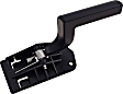88573 Front or Rear, Passenger Side Textured Black Interior Door Handle, Without door lock button, Help Series