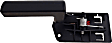 88574 Front Or Rear, Driver Side Textured Black Interior Door Handle, Without Door Lock Button, Help Series