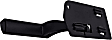 88574 Front Or Rear, Driver Side Textured Black Interior Door Handle, Without Door Lock Button, Help Series