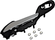 88592 Front, Driver Side Brown Interior Door Handle, Without Door Lock Button, Help Series