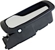88663 Rear, Driver Side Chrome lever Interior Door Handle, Without Door Lock Button, Help Series