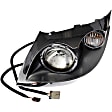 888-5102 Driver Side Halogen Headlight, With bulb(s), OE Comparable Finish, HD Solutions Series