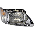 888-5103 Passenger Side Halogen Headlight, With bulb(s), OE Replacement, HD Solutions Series