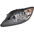 888-5108 Driver Side Halogen Headlight, With bulb(s), OE Replacement, HD Solutions Series