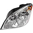 888-5206 Driver Side Halogen Headlight, With bulb(s), OE Replacement, HD Solutions Series