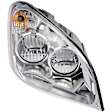 888-5225 Passenger Side LED Headlight, With bulb(s), OE Replacement, HD Solutions Series