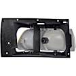 888-5302 Driver Side Halogen Headlight, With bulb(s), OE Replacement, HD Solutions Series