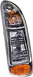 888-5404 Driver Side Halogen Headlight, With bulb(s), OE Replacement, HD Solutions Series