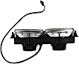 888-5426 Driver Side Halogen Headlight, With bulb(s), OE Replacement, HD Solutions Series