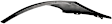 889-5103 Front, Driver Side Headlight Filler, Forward
