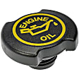 90005 Help Series Oil Filler Cap - Black, Nylon, Direct Fit, Sold individually