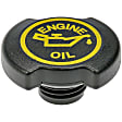90005 Help Series Oil Filler Cap - Black, Nylon, Direct Fit, Sold individually