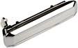 90008 Chrome Exterior Door Handle, Without Key Hole, Help Series