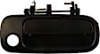 90015 Front, Passenger Side Smooth Black Exterior Door Handle, Without Key Hole, Help Series