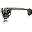 90019 Chrome Exterior Door Handle, Without Key Hole, Help Series