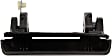 90022CD Front, Driver Side Black Exterior Door Handle, Without Key Hole, Help Series