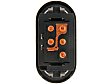 901-014 Front or Rear, Driver or Passenger Side Window Switch, Black