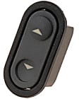 901-014 Front or Rear, Driver or Passenger Side Window Switch, Black