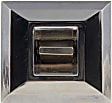 901-020 Front, Passenger Side or Rear, Driver or Passenger Side Window Switch, Chrome
