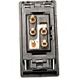 901-036 Front, Driver or Passenger Side Window Switch, Black, Except Deluxe Interior