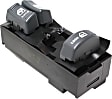 1998 GMC K1500 Sierra SL 6 Cyl 4.3L - Front, Driver Side Window Switch, Gray, OE Solutions Series