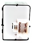 901-051 Front, Driver Side OE Solutions Series Window Switch Gray