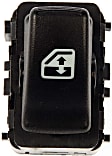 901-074 Front, Passenger Side OE Solutions Series Window Switch Black