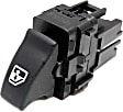 901-074 Front, Passenger Side OE Solutions Series Window Switch Black