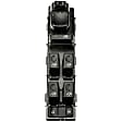 2007 Chevrolet Silverado 1500 Classic - Front, Driver Side Window Switch, Crew Cab Pickup, without Power Folding Mirrors, Black and brown, OE Solutions Series