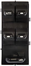 2002 Oldsmobile Alero - Front, Driver Side Window Switch, 4-Door, Black, OE Solutions Series