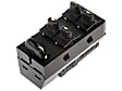 2002 Oldsmobile Alero - Front, Driver Side Window Switch, 4-Door, Black, OE Solutions Series