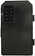 901-091 Front, Driver Side OE Solutions Series Window Switch Black 2 Buttons