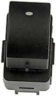 901-092 Front, Passenger Side OE Solutions Series Window Switch Black 1 Button
