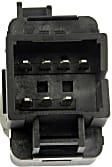 901-092 Front, Passenger Side OE Solutions Series Window Switch Black 1 Button